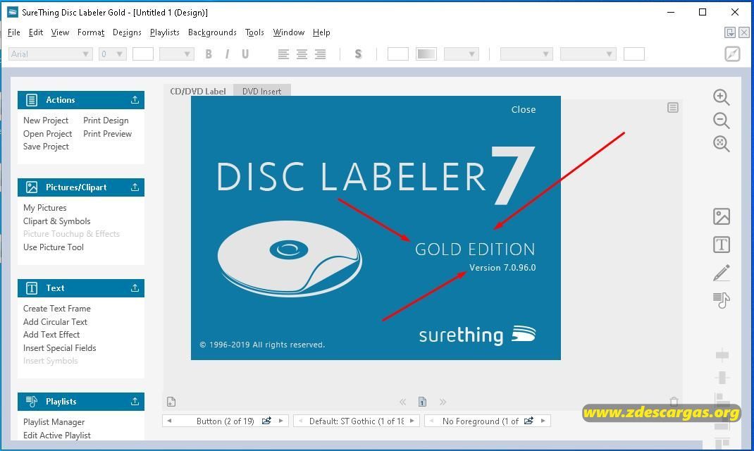 SureThing Disk Labeler 2021 Full Español
