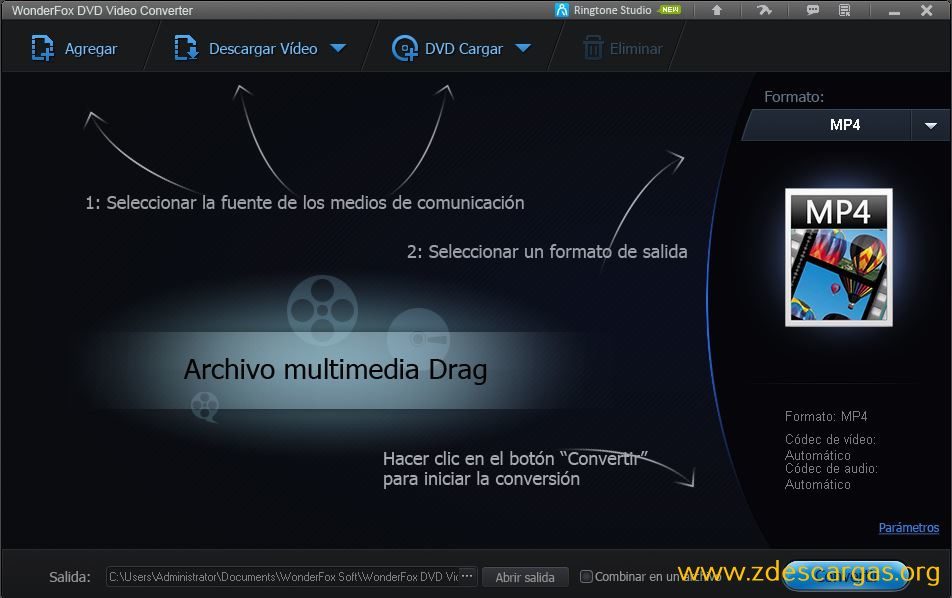 WonderFox DVD Video Converter Full Español