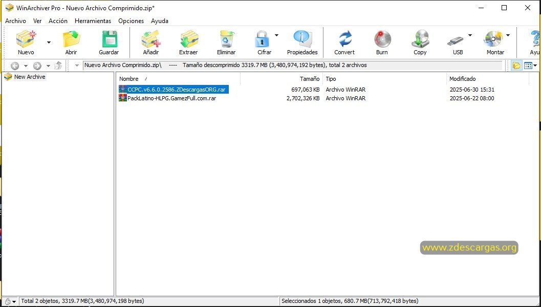 WinArchiver Pro Full Español
