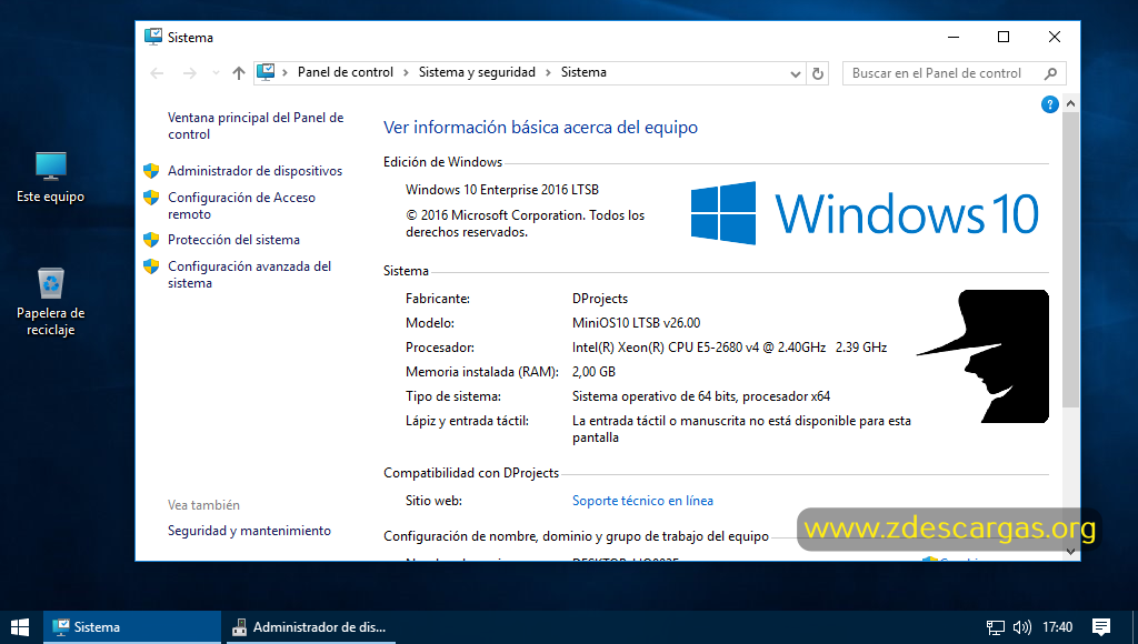 MiniOS 10 Full Español MiniOS 10 Full Español