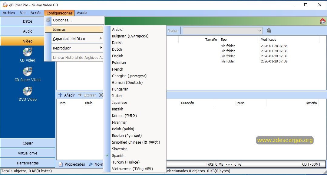gBurner PRO Full Español gBurner PRO Full Español