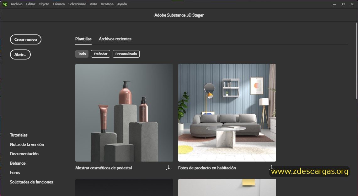 Adobe Substance 3D Stager Full Español Adobe Substance 3D Stager Full Español