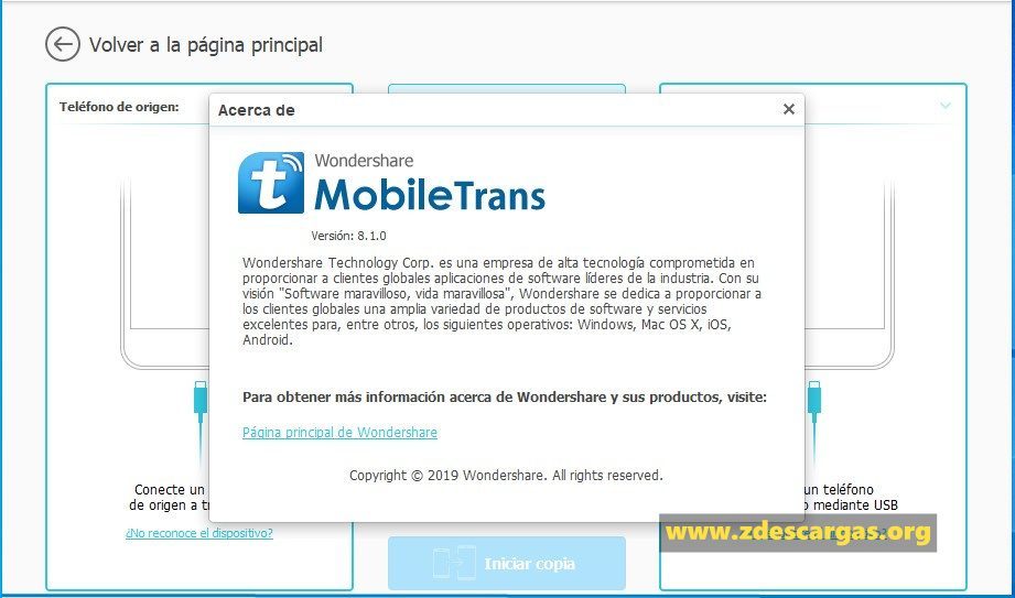 Wondershare MobileTrans Full Español Wondershare MobileTrans Full Español