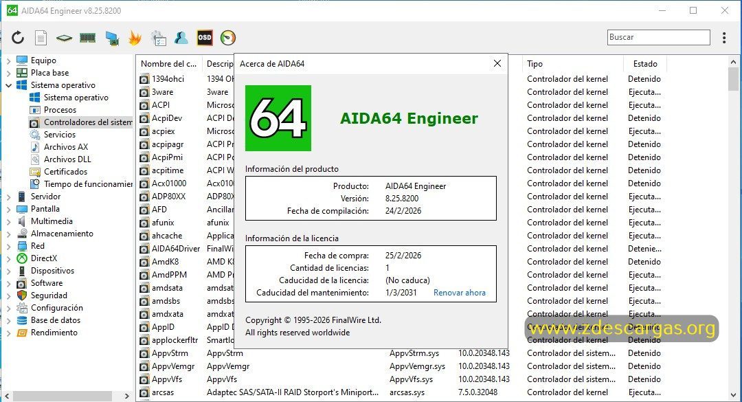 AIDA64 Full Español AIDA64 Full Español