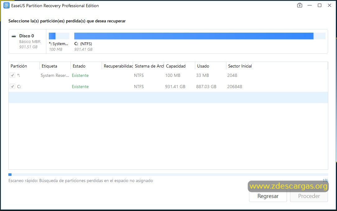 EaseUS Partition Recovery Full Español EaseUS Partition Recovery Full Español