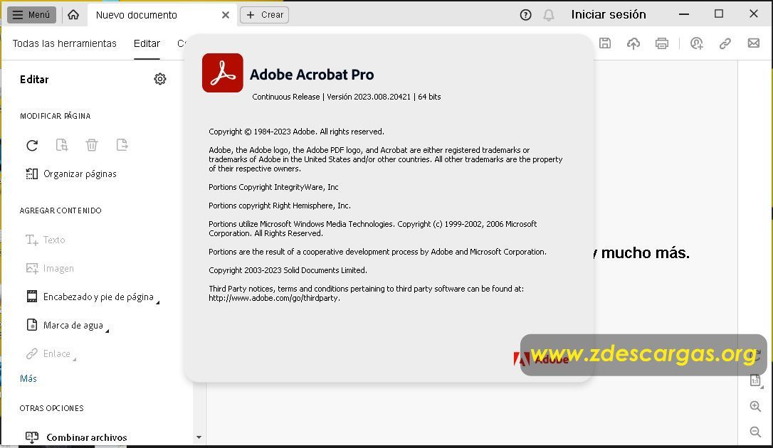 Adobe Acrobat Pro 2025 Full Español Adobe Acrobat Pro 2025 Full Español