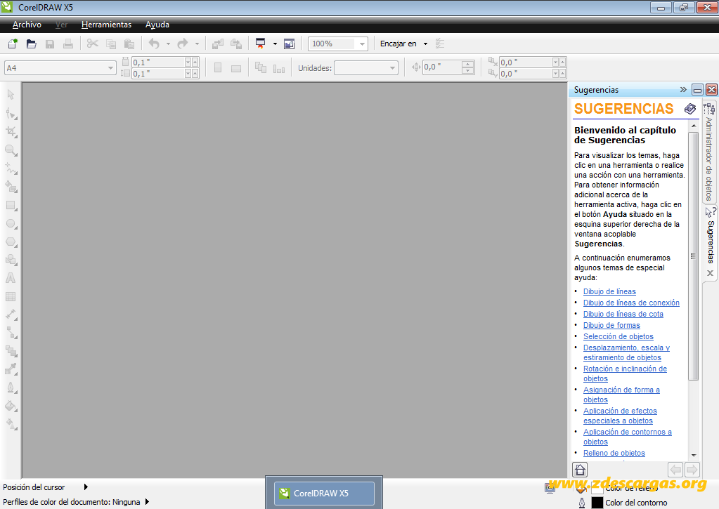Corel Draw x5 Portable Español Corel Draw x5 Portable Español