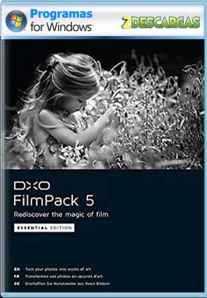 DxO FilmPack 5 full Descargar DxO FilmPack 5 full español programa para hacer renderizado analógico y creativo de películas /