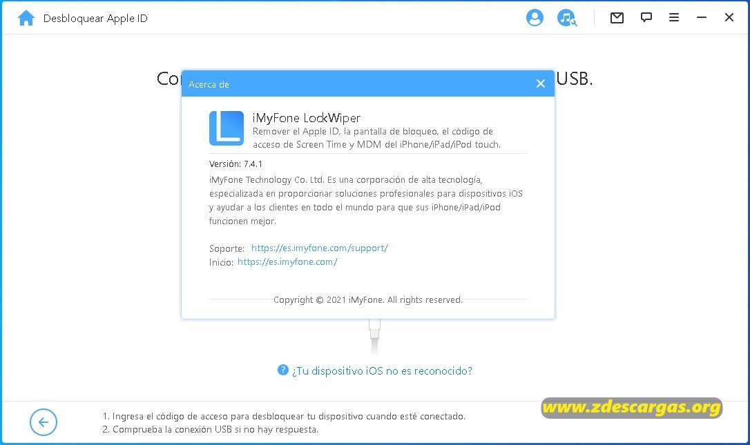 iMyFone LockWiper for ios Full Español iMyFone LockWiper for ios Full Español