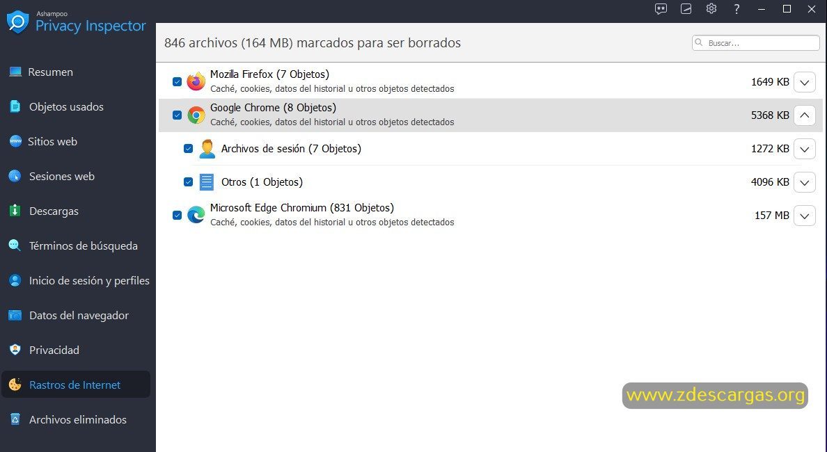 Ashampoo Privacy Inspector Full Español Ashampoo Privacy Inspector Full Español
