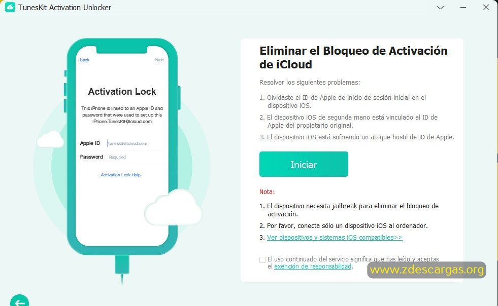 TunesKit Activation Unlocker Full Español TunesKit Activation Unlocker Full Español