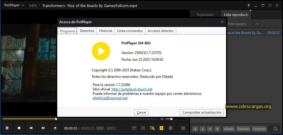 PotPlayer 2025 Full Español PotPlayer 2025 Full Español
