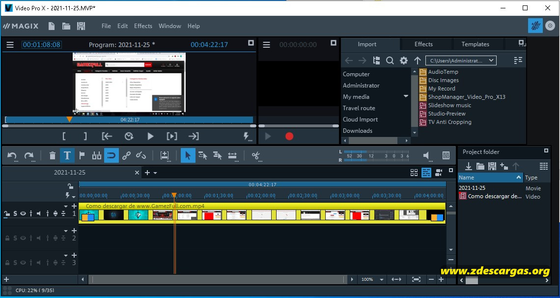 MAGIX Video Pro Full Español MAGIX Video Pro Full Español