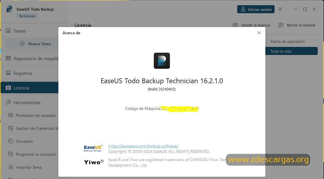 EaseUS Todo Backup Full Español