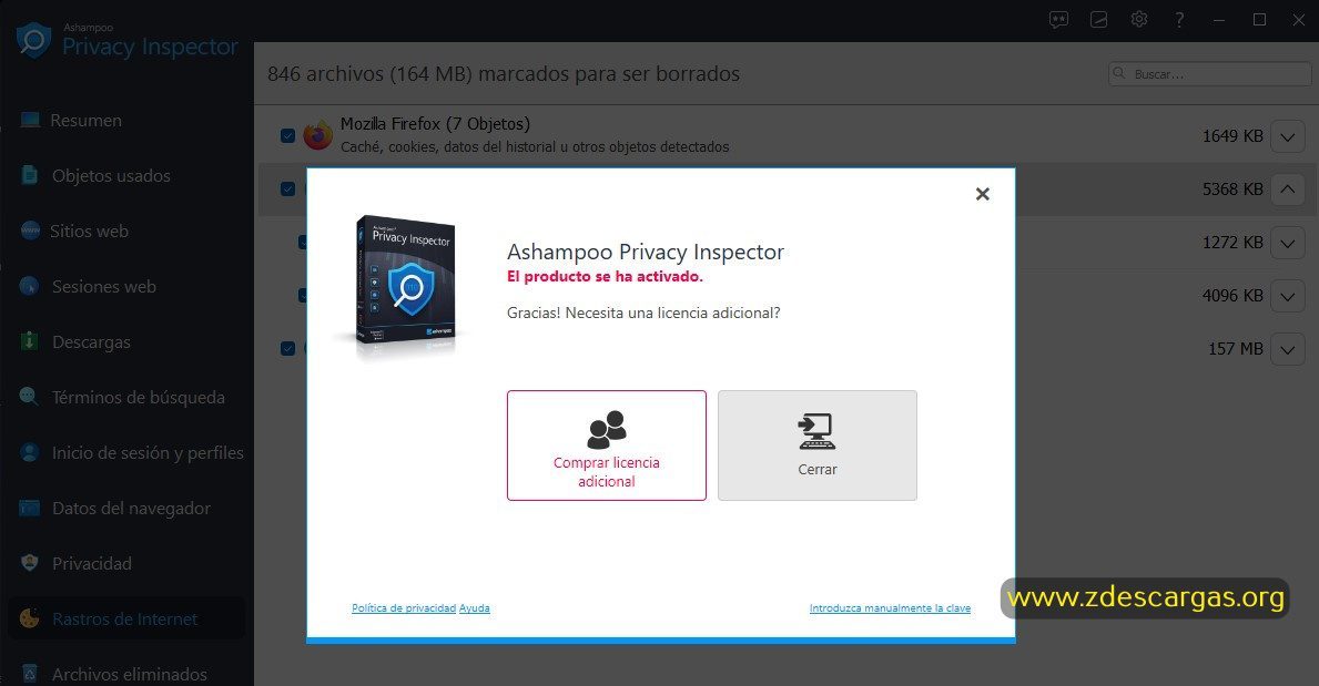 Ashampoo Privacy Inspector Full Español Ashampoo Privacy Inspector Full Español