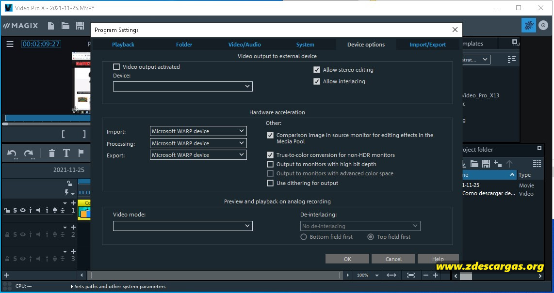 MAGIX Video Pro Full Español MAGIX Video Pro Full Español