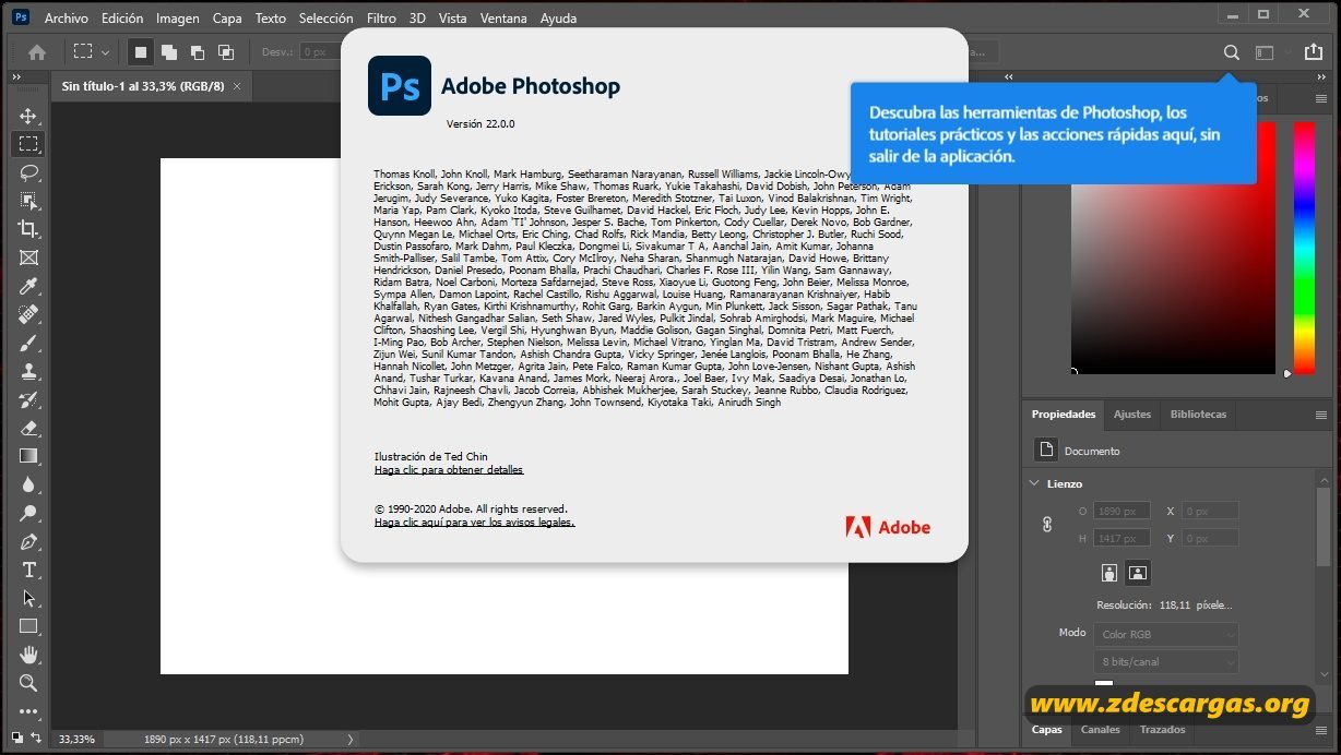 Adobe Photoshop 2021 Full Español