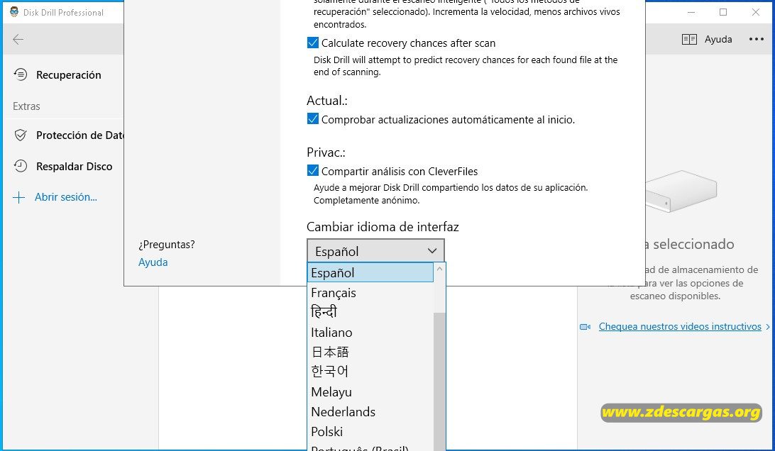 Disk Drill Professional Full Español