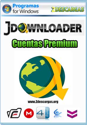 Cuentas Premium JDownloader 2 actualizadas 2019