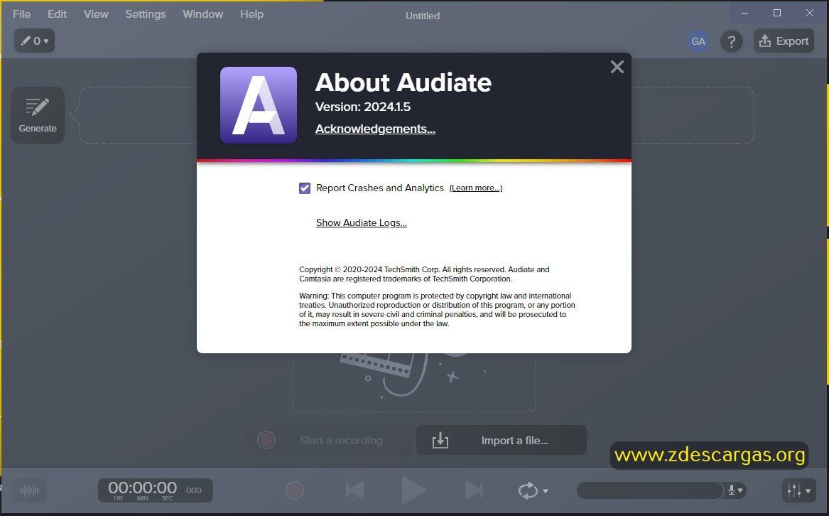 Camtasia Audiate Full Español