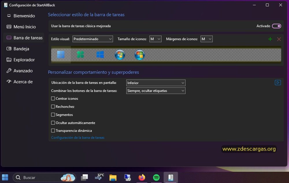 StartAllBack Full Español