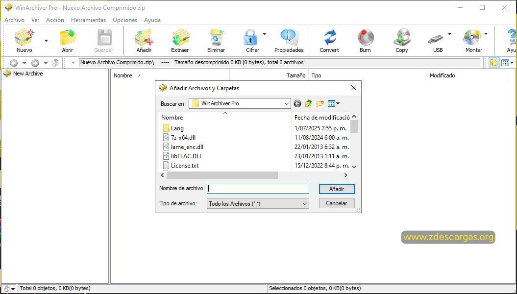 WinArchiver Pro Full Español
