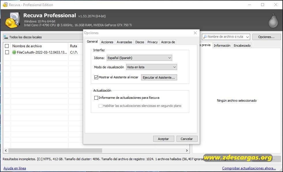 Recuva Full Español