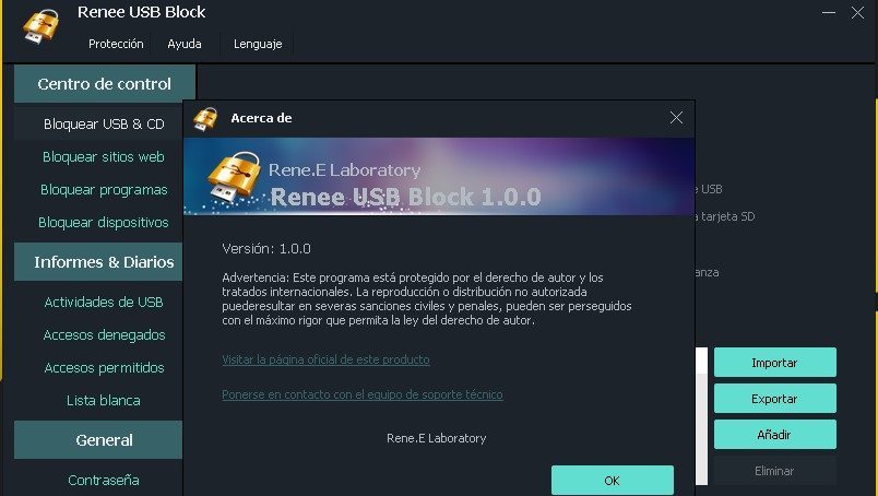 Renee USB Block Full Español Renee USB Block Full Español