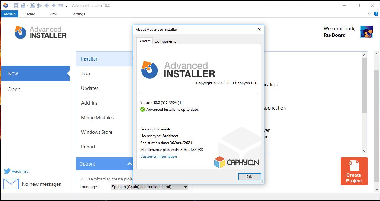 Advanced Installer Architect 2021 Full Advanced Installer Architect 2021 Full