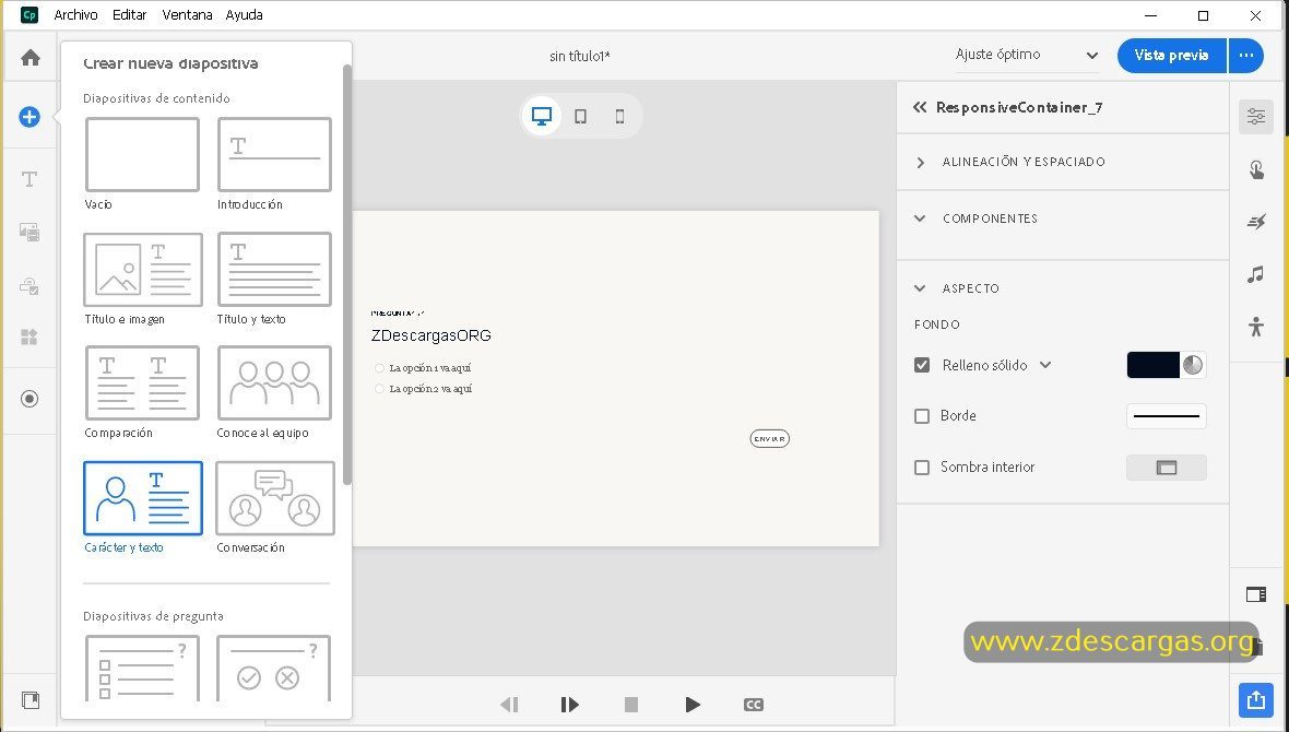 Adobe Captivate Full Español 2024 Adobe Captivate Full Español 2024