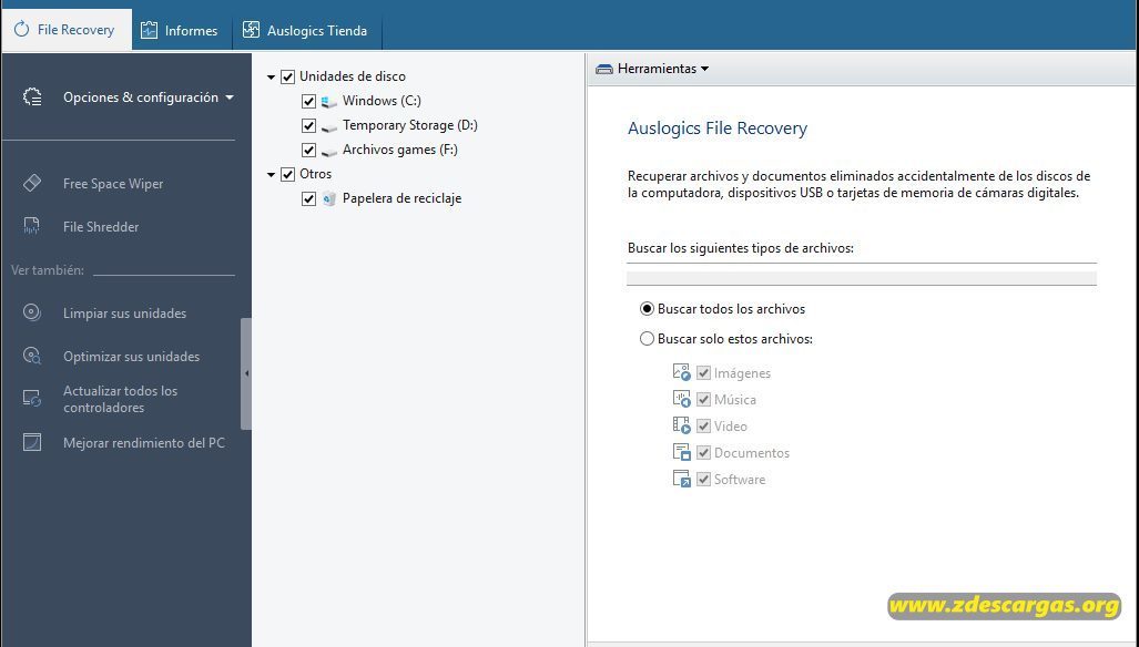 Auslogics File Recovery Full Español Auslogics File Recovery Full Español