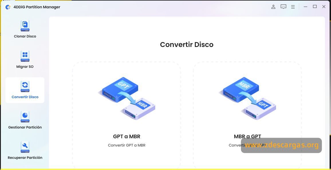 4DDiG Partition Manager Full Español