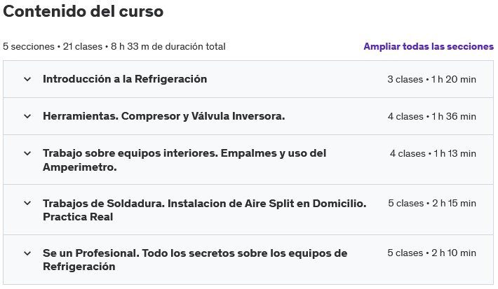 cursos de técnico en aire acondicionado y refrigeración cursos de técnico en aire acondicionado y refrigeración