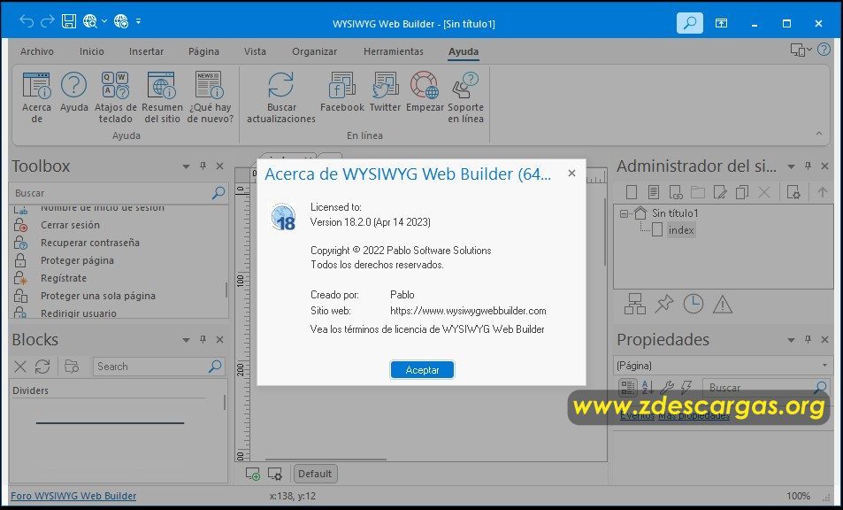 WYSIWYG Web Builder Full 2023