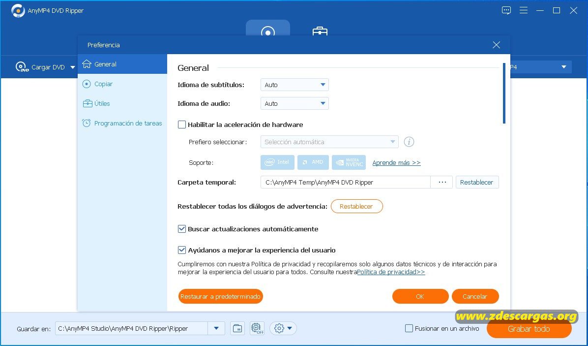 AnyMP4 DVD Ripper Full Español AnyMP4 DVD Ripper Full Español