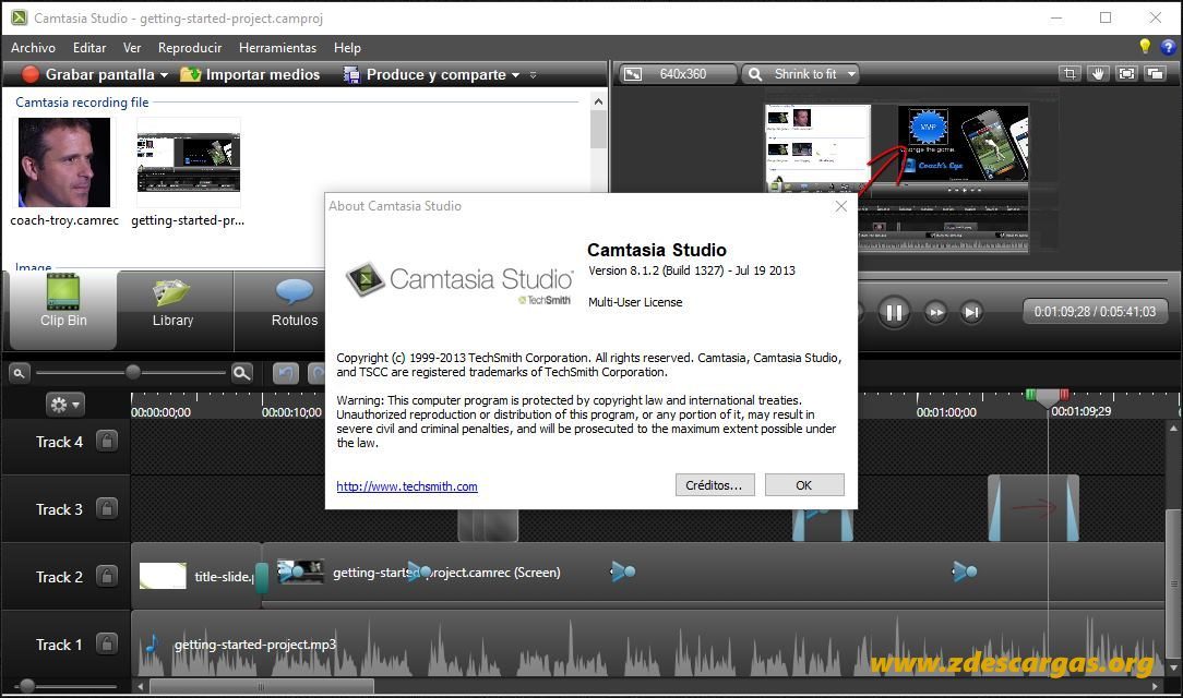 Camtasia Studio 8 Full Español Camtasia Studio 8 Full Español