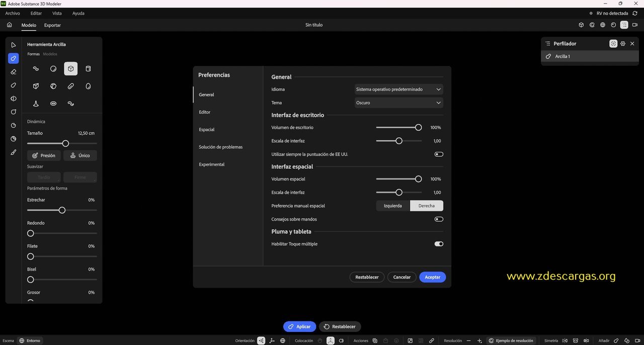 Adobe Substance 3D Modeler Full Español Adobe Substance 3D Modeler Full Español