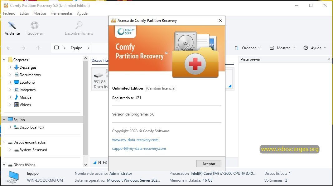 Comfy Partition Recovery Full Español Comfy Partition Recovery Full Español