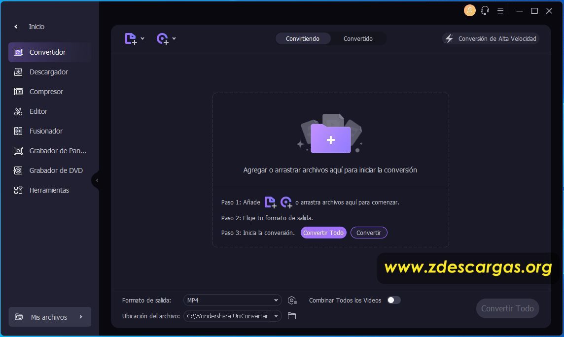 Wondershare UniConverter 2024 Full Español Wondershare UniConverter 2024 Full Español