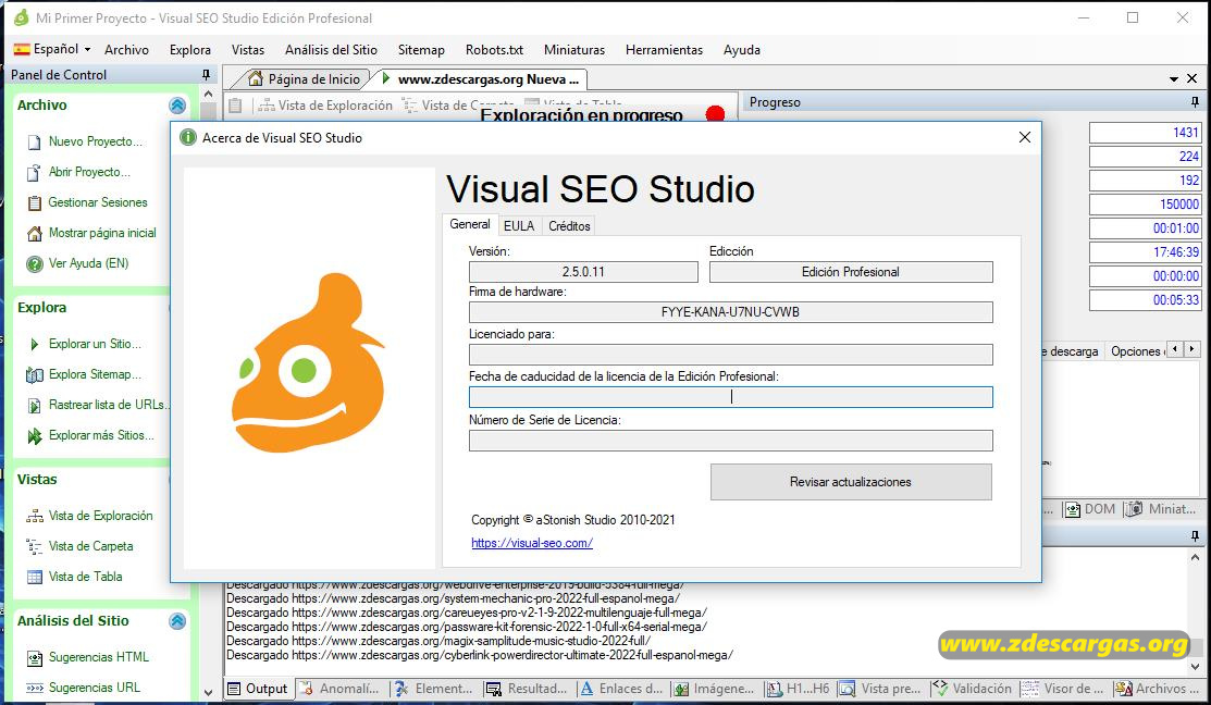 Visual SEO Studio Full Español Visual SEO Studio Full Español