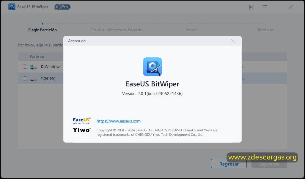 EaseUS BitWiper Pro Full Español