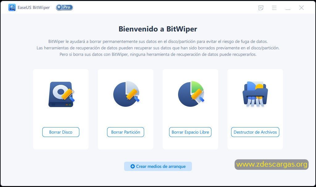 EaseUS BitWiper Pro Full Español