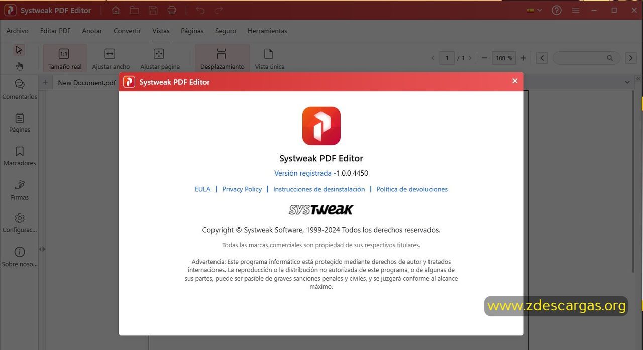 Systweak PDF Editor Full