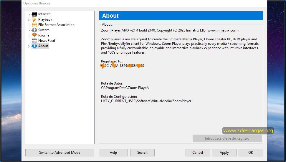 Zoom Player MAX 2025 Full Español Zoom Player MAX 2025 Full Español
