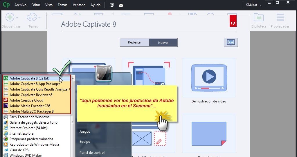 Adobe Captivate 8 Full Español Adobe Captivate 8 Full Español