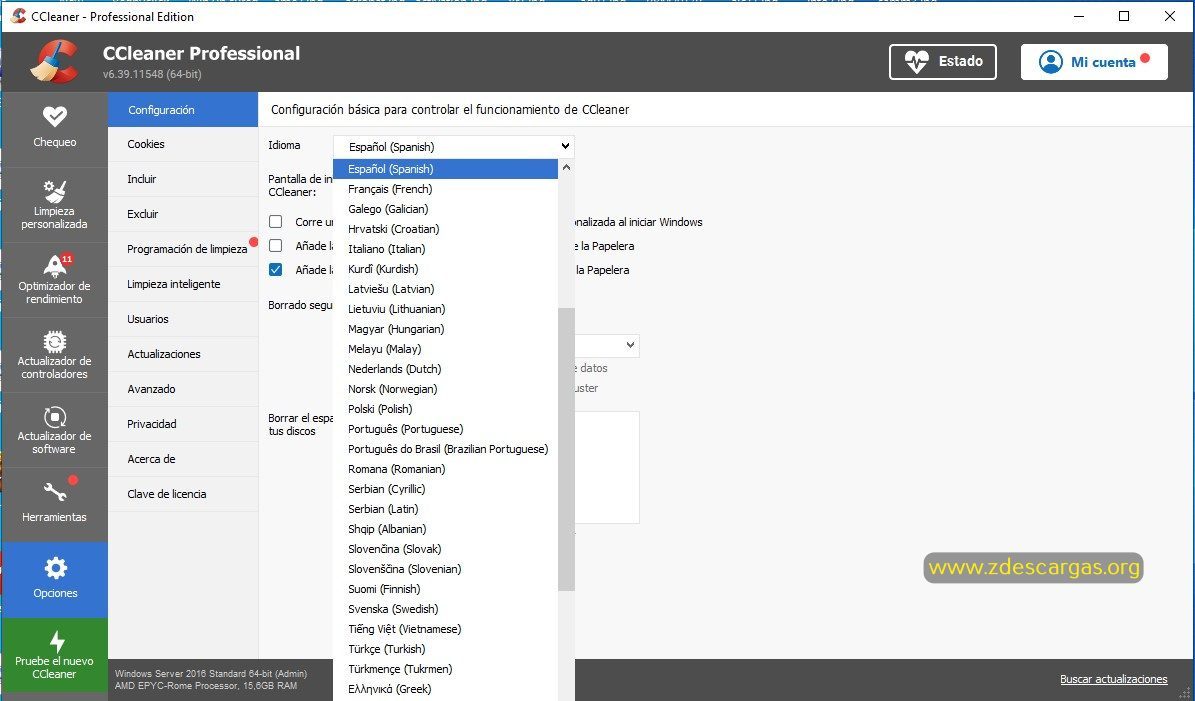 CCleaner Full Español