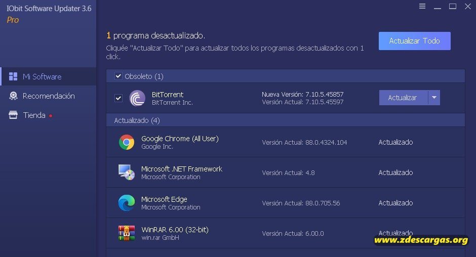 Software Updater Full Español