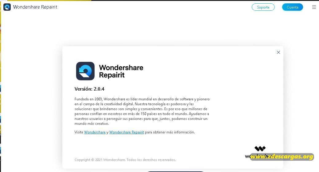 Wondershare Repairit Full Español Wondershare Repairit Full Español