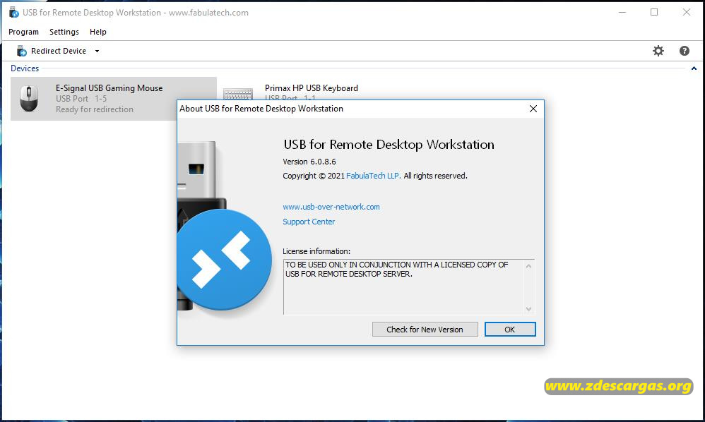 FabulaTech USB for Remote Desktop Full FabulaTech USB for Remote Desktop Full