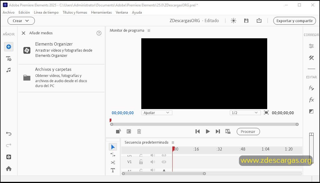 Adobe Premiere Elements 2026 Full Español Adobe Premiere Elements 2026 Full Español